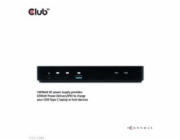 Club3D Dokovací stanice DisplayPort / HDMI KVM Switch, USB-C, PD