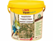 Sera Vipan Nature 10 l, vločky - prémiové krmivo