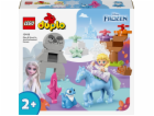 Stavebnice LEGO Duplo Elsa a Bruni v kouzelném lese