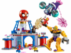Stavebnice Lego Marvel rotující busta s pavoučí sítí