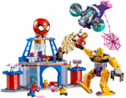 Stavebnice Lego Marvel rotující busta s pavoučí sítí