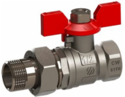 Ventil 154106 Sena přímý, 1 1/4", vnější/vnější závit