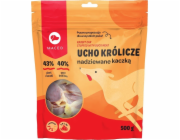 MACED Duck with rabbit ear - dog chew -