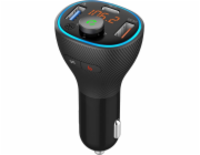 Auto FM MP3 vysílač s BT funkcí, USB LCD FM-73 QC3.0