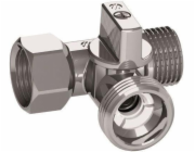 Ventil 0233510 T, 1/2"x3/4"x1/2", vnitřní/vnější závit.