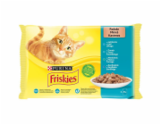 Konzervy pro kočky "FRISKIES®" se sadou ryb, 4 x 85 g