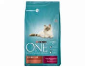 Suché krmivo pro sterilizované kočky One, s hovězím masem, 1,5 kg