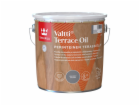 Olej na dřevo Tikkurila Valtti Terrace Oil, šedý, 2,7l
