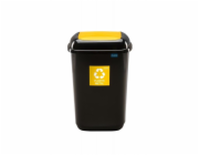 Popelnice Plafor, 28 l, černo/žlutá