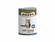 Mokré krmivo pro kočky Höppy, ryby, 0,415 kg
