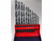 Sada vrtáků do kovu HAUSHALT, 13 ks. 2-8 mm