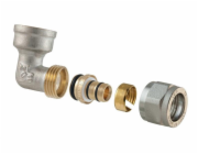 Dvojité demontážní koleno 1470, 20 mm x 3/4", vnitřní závit