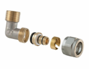 Dvojité demontážní koleno 1475, 18 mm x 1/2", vnější závit