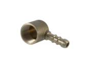 Koleno plynové hadice, 1/2 IN x 10 mm, Int. vlákno