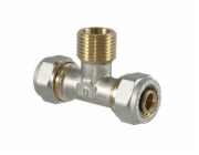 Upínací T-kus 1060, 3/4" x 26 mm, vnější závit