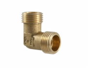 Koleno 212L, Mosaz TDM, 1/2", 90°, vnější závity