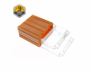 Krabice na drobné předměty Forte Tools, 12 x 6,2 x 11 cm