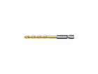 Vrták do kovu Forte Tools, HSS-Co, 4x82 mm