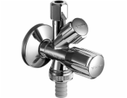Schell Schell Comfort Kombinovaný rohový ventil comfort 1/2  chrom s bsz Chrome - 035510699