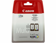 Inkoust Canon PG545/CL546 Multipack (černý, azurový, purpurový, žlutý)