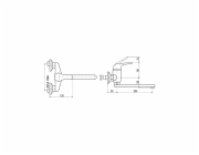 Nástěnná baterie Domoletti Sázava Eco DSA501.5/23