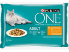 Mokré krmivo pro kočky ONE, kuřecí maso, 4 × 85 g
