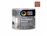 Barva na podlahu Pentafloor Beton, červenohnědá, 2,7l