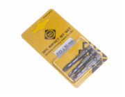 Šroubovací bity Forte Tools PZ2, 50 mm, 3 ks