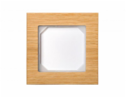 Jednokřeslo LIREGUS EPSILON, přírodní dub