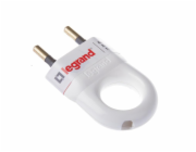 Zástrčka LEGRAND, 2P, 6A, 230V, bílá