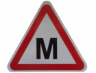 Polep auta písmenem M, LIP002