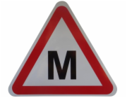 Polep auta písmenem M, LIP002