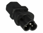 PremiumCord Adaptér IEC C13 female na IEC C6 male "trojlí...