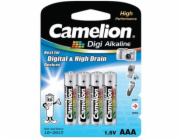 CAMELION Batérie alkalické DIGI AAA 4ks LR03