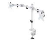 DELTACO GAM-040W, DUAL Držiak na monitory13"-32" w
