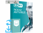 ESET NOD32 Antivirus 20XX 1PC na 2r El.lic AKT