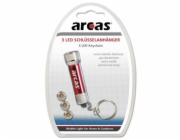 ARCAS 3 LED, Kľúčenka s baterkou, čierna