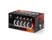 DELTACO GAM-157, 3" Kolieska pre stoličky, 5ks