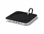 Satechi USB-C Stand & Hub pre Mac Mini/Studio with NVMe SSD enclosure - Silver