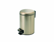 Sapho Potty 3l Soft Close zlato mat 320987 odpadkový koš zlatý, 3l
