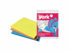 Sada mokrého hadříku York, 3 ks, 17,5 x 15,5 cm