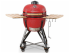 KAMADO BONO MEDIA, Gril 52 cm, červený