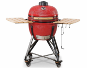 KAMADO BONO MEDIA, Gril 52 cm, červený