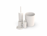 Toaletní kartáč Thema Lux Modo BA-P13-5-W, bílý