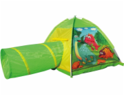Dětský stan s tunelem, 170×112×94 cm, 8351