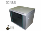 OCRACK 19" OCC-09U-6S rozvaděč nástěnný 9U/600mm celoskle...