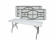 Turistický stůl Outliner HP180CZ, bílý, 180x74x73,5 cm