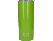 Vestavěný vakuově izolovaný termohrnek 0,6L zelený