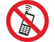 Samolepka telefonování je zakázána 130x130mm