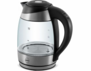 C520 ELDOM LUX skleněná konvice objem 1,7 l ovládací panel teploty vody 2200 W